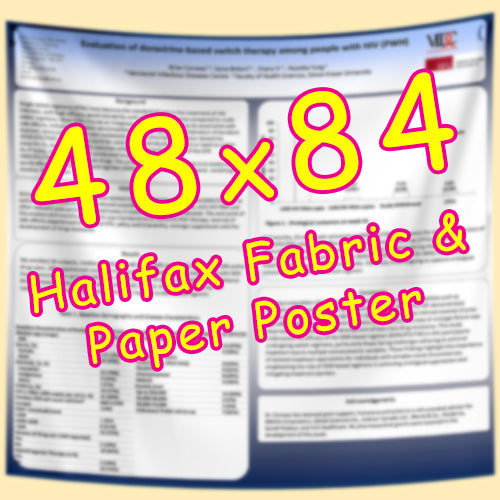 Cheapest Research Poster Printing in Halifax 48x84 from $165