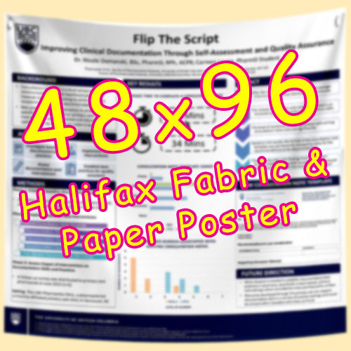 Cheapest Research Poster Printing in Halifax 48x96 from $185