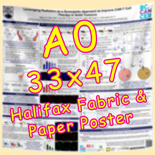 Cheapest Research Poster Printing in Halifax A0 33x47 from $85