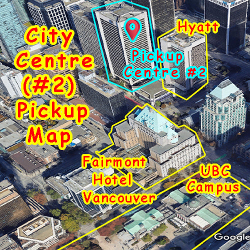 Poster Pickup for UBC Campus - Hyatt - Fairmont Hotel Vancouver