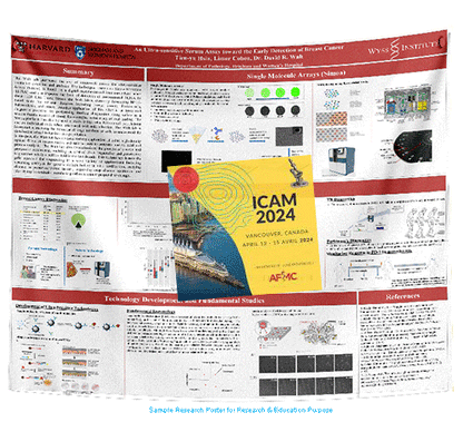 ICAM Research Poster Small (36x48) and A0 (33x47) - ICAM 2024