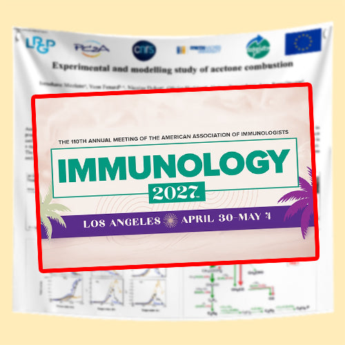Immunology Poster - US Scientific Poster (45x45 $65 usd - Discounted Los Angeles Poster)