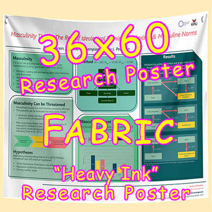 FABRIC Research Poster Med. (36x60) - Fabric $80/90 (Van)