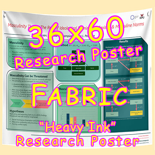 FABRIC Research Poster Med. (36x60) - Fabric $80/90 (Van)