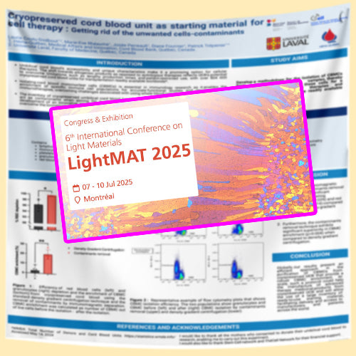 LightMAT 2025 Montreal Research Fabric Poster 36x48 Downtown Pickup