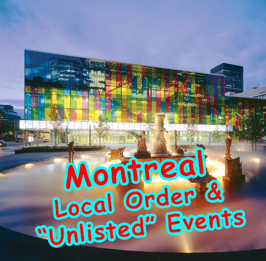 Montreal Research Poster Order for Unlisted Events