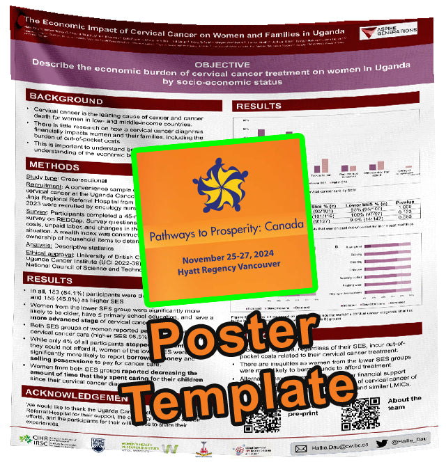 Free p2p Conferencce Poster Template 36x48 Fabric Poster