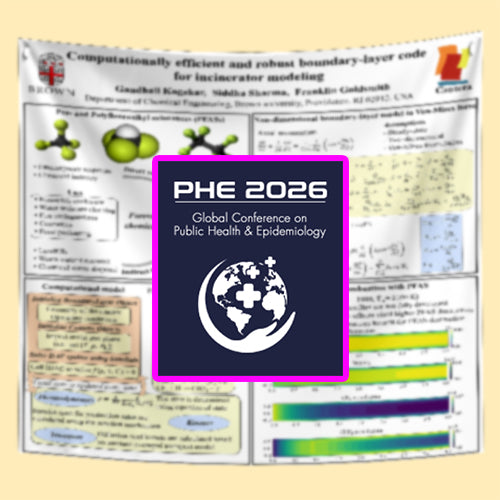 PHE Scientific Conference Poster, (39X39 $55) Cheapest US Boston Poster Fabric / Paper 