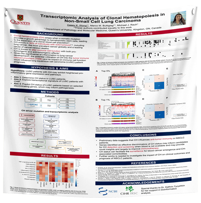 Queen's University Research Paper & Fabric Poster - $110 (48x60)