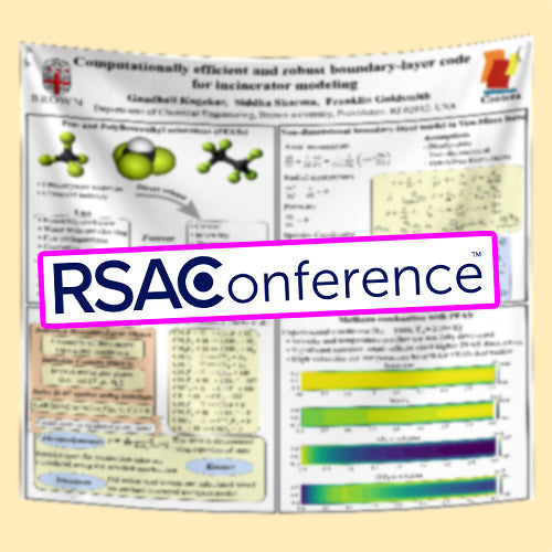 RSA Conference - US Fabric / Paper Conference Research Poster (a0 33x47 $45 Discounted US West - San Francisco California Poster)