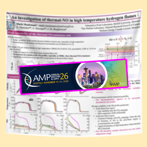 AMP Poster - US Conference Fabric Poster - (US West Poster - Seattle Poster - Washington Poster)