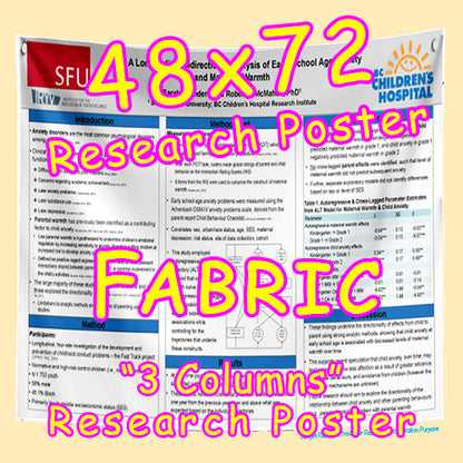FABRIC Research Poster - Large (48x72) - Fabric $120/130 (Van)