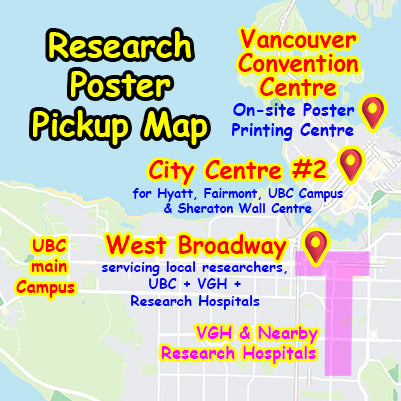 Vancouver Research Poster Pickup Map