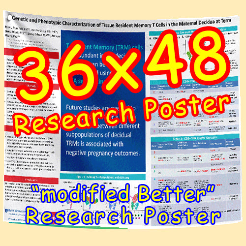 US Fabric / Paper Research Poster (36x48 $45)