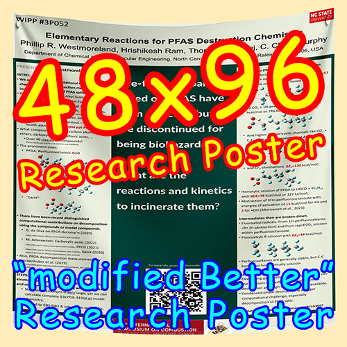 US Fabric / Paper Research Poster (48x115 $115)