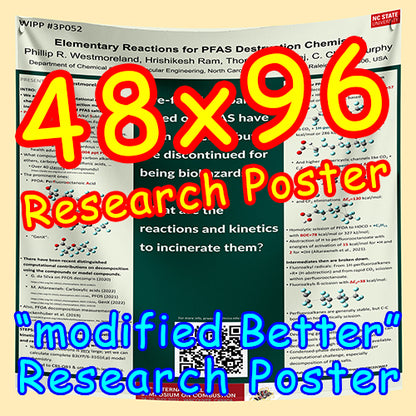 US Fabric / Paper Research Poster (48x115 $115)