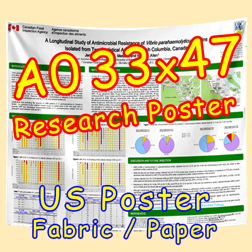 US Fabric / Paper Research Poster (A0 33x47 $45)