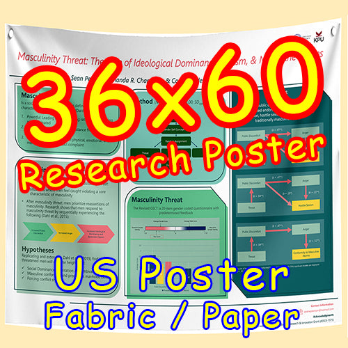 US Fabric / Paper Research Poster (36x60 $70)