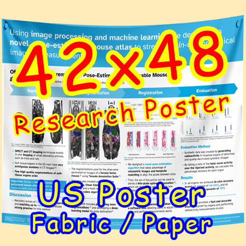 US Fabric / Paper Research Poster (42x48 $65)