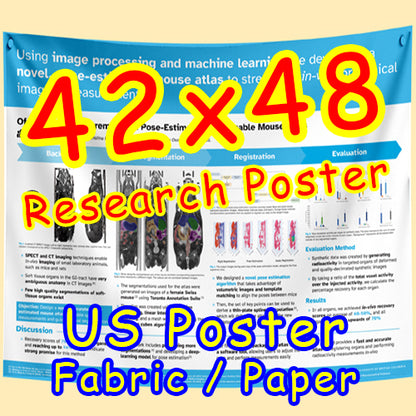 US Fabric / Paper Research Poster (42x48 $65)