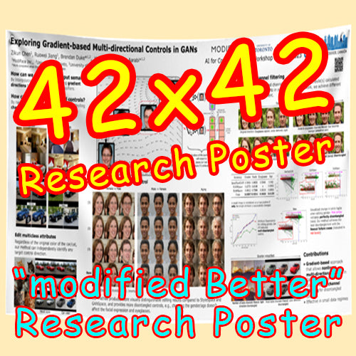 US Fabric / Paper Research Poster (42x42 $55)