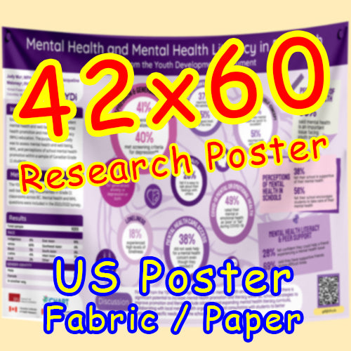 US Fabric / Paper Research Poster (42x60 $70)