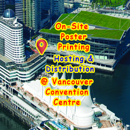 On-Site Poster Print Centre at Vancouver Convention Centre