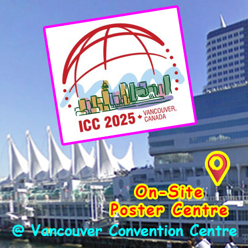 ICC 2025 Conference Research Paper/Fabric Poster 36x48 $60/70
