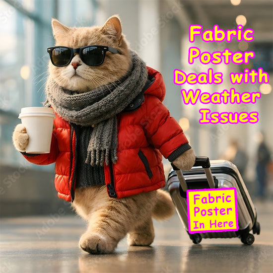 Fabric 
Conference Poster is Research's Best Friend, ships everywhere in US & Canada