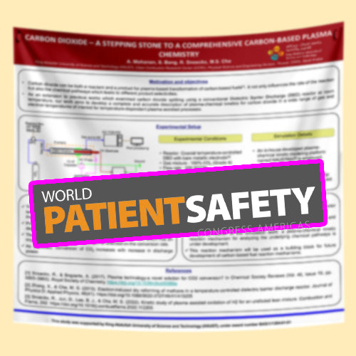 World Patient Safety Conference Poster, Discounted US FABRIC / Paper Poster