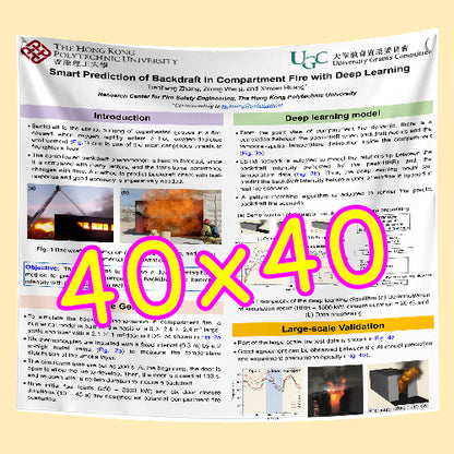 Paper and Fabric Research Poster Printing in Canada 40x40